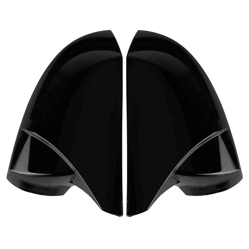 M Style Car Glossy Black Rearview Mirror Cover Trim Side Mirror Caps for 2021 2022