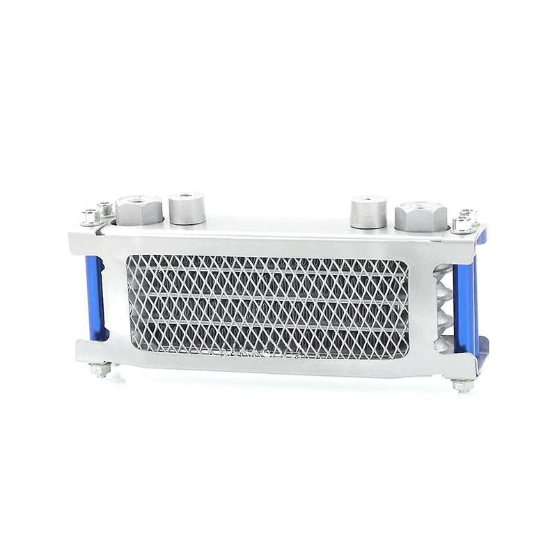 M10 Interface Radiator Aluminium Cooling System for 50-160cc Motorcycle Dirt Pit Monkey Bike Silver