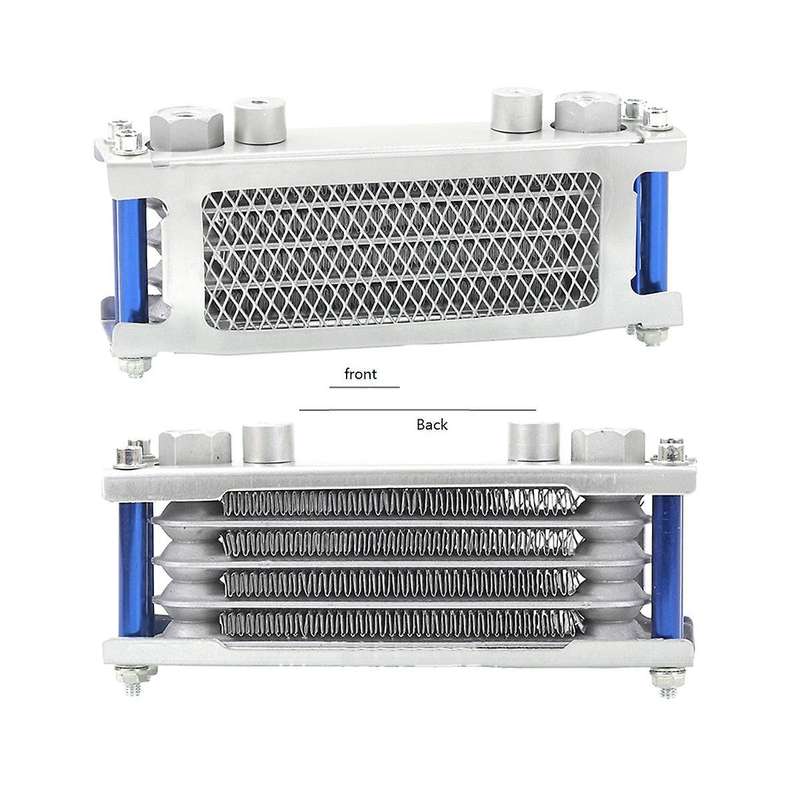 M12 Interface Radiator Aluminium Cooling System for 50-160cc Motorcycle Dirt Pit Monkey Bike Red