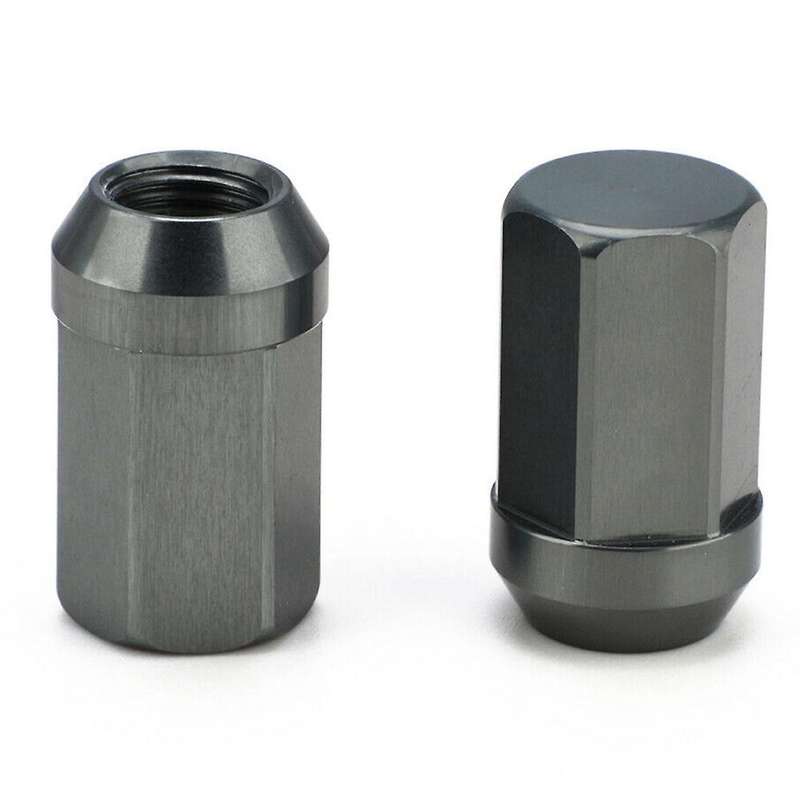 M12X1.5 Wheel Lug Nuts Aluminum Wheel Bolts 32.4X17mm 7075-T6 Titanium 20PCS