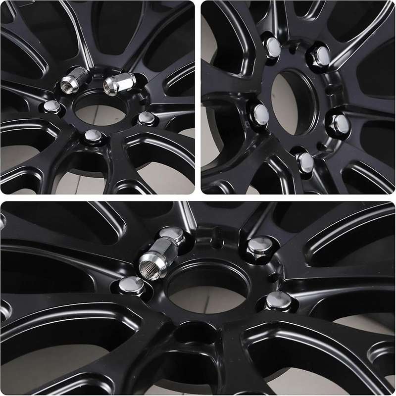 M12x1.5 Wheel Lug Nuts, One-Piece Design Bulge AcornChrome Lug Nuts