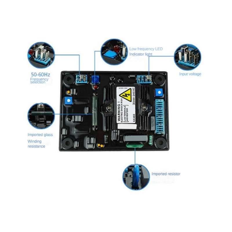 M16fa655a Avr Convenient Portable Generator Automatic Voltage Regulator Voltage Regulator Board Modu