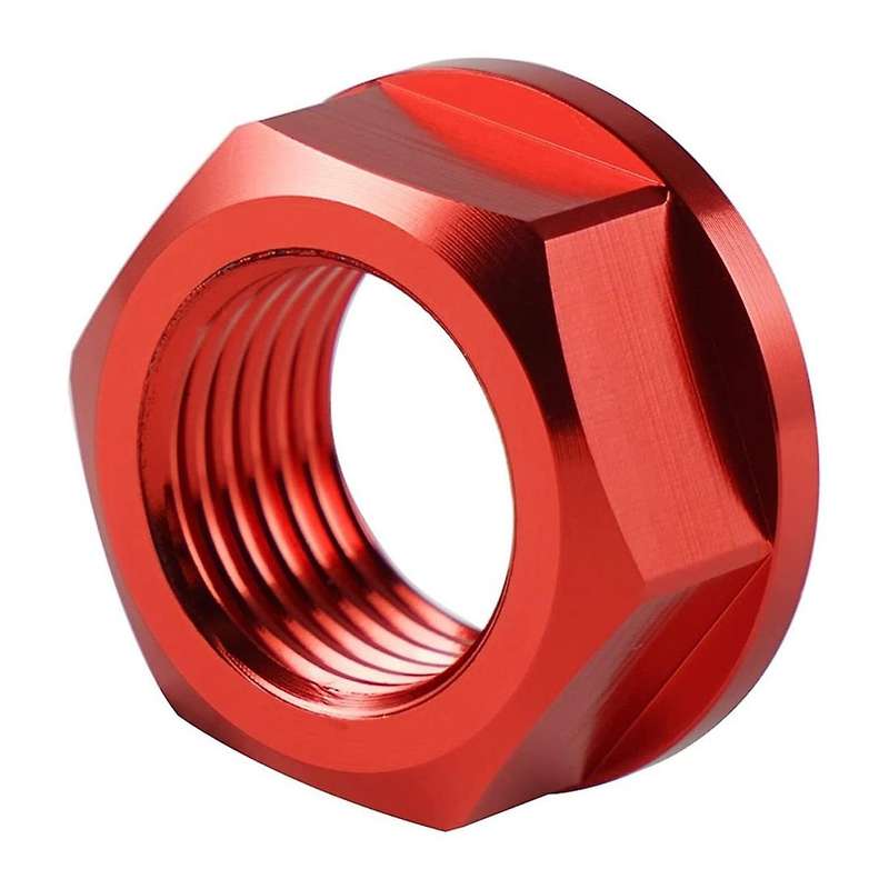 M16 Red Front Axle Nut for Crf250r Crf450r Yz125 Yz250