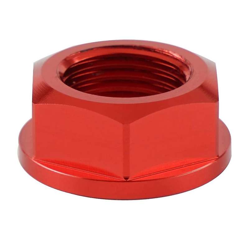 M16 Red Front Axle Nut for Crf250r Crf450r Yz125 Yz250