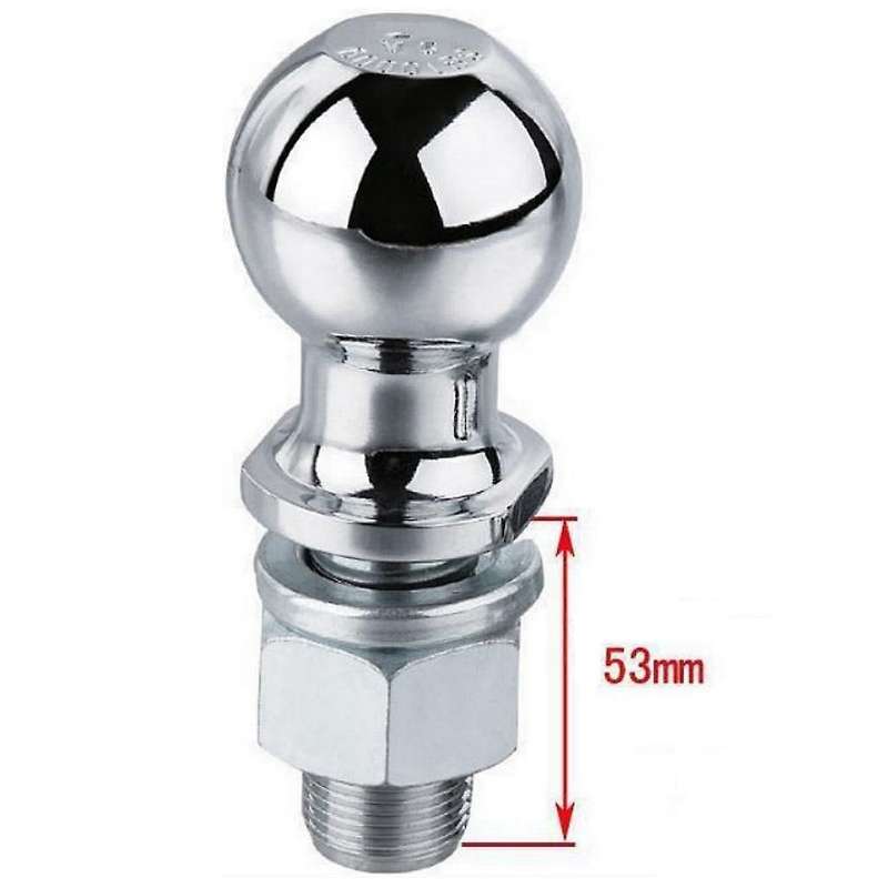 M25 Trailer Hitch Ball 2-Inch Diameter Tow Ball with 1-Inch x 2-1/8 -Inch Shank
