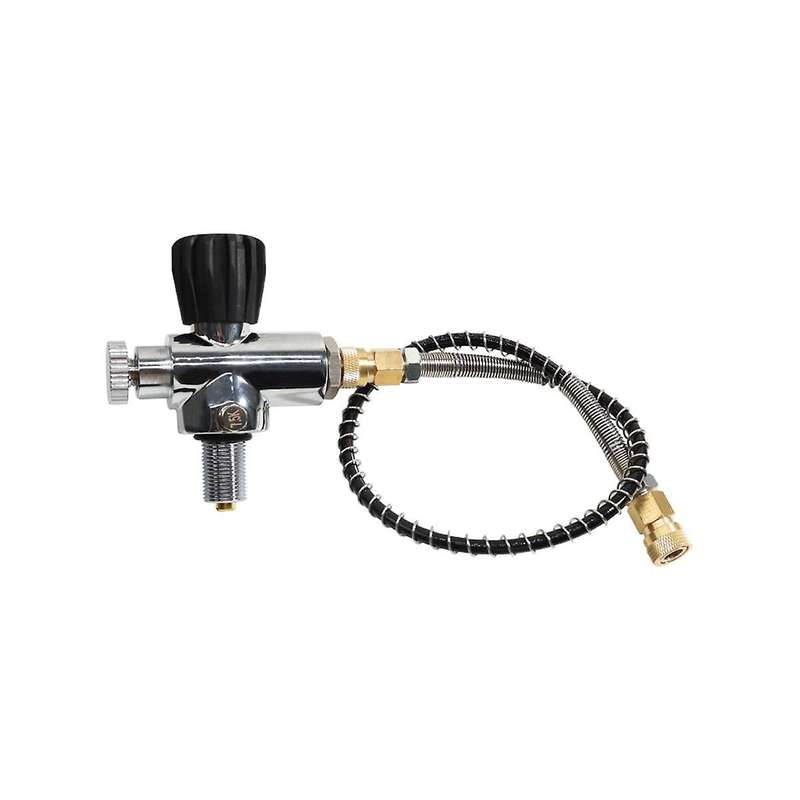 M18x1.5 Thread High Pressure Tank Charging Valve 400bar 6000psi Air Filling Station Refill Adapter