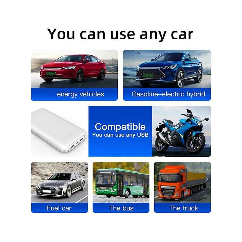 M30 Universal Hud Gps Speedometer Car Clock Electronic Compass Green Light Fatigue Driving Reminder