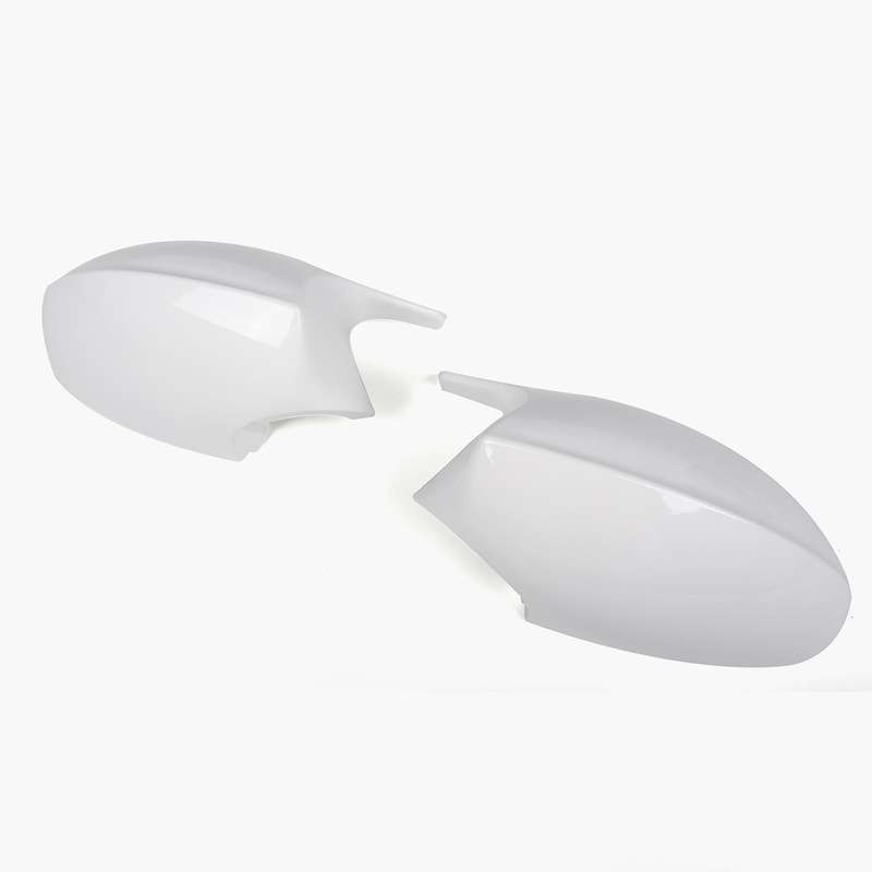 M3 Style Side Rear View Mirror Cover Replacement White for  3 Series E90 E91 2008-2011 E92 E93 2010-