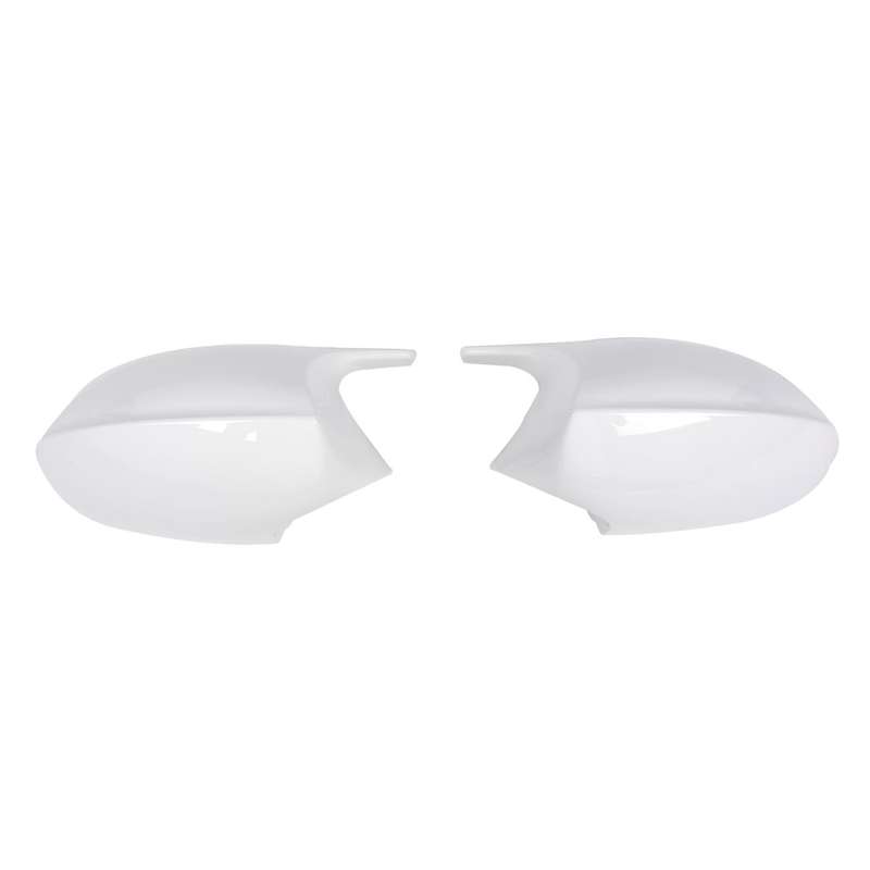 M3 Style Side Rear View Mirror Cover Replacement White for  3 Series E90 E91 2008-2011 E92 E93 2010-