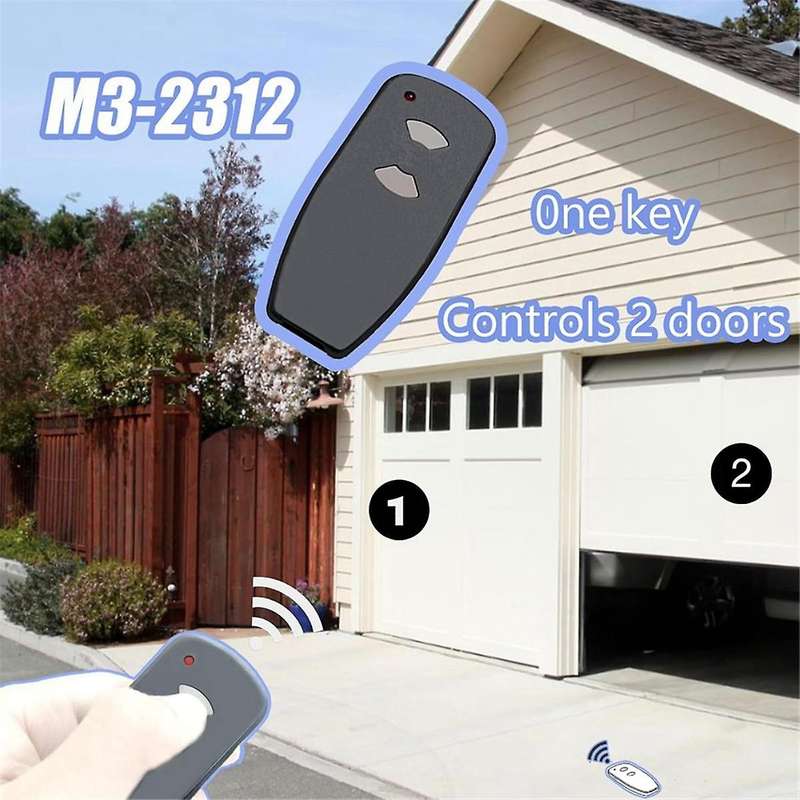 M3-2312 Garage Remote Compatible with 315MHZ Remote,2 Keys Garage Door Remote Controller,(Pack of 2)