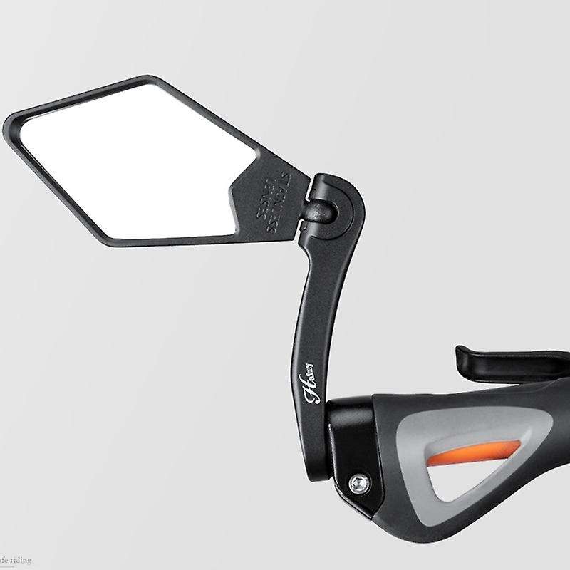 M802 Stainless Steel Lens Bicycle Rear View Mirror Clear Wide Range Back Sight Bike Reflector Angle