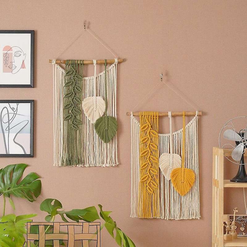 Macrame Wall Decor Boho Wall Art Nursery Wall Decor Aesthetic Home Decor Chic Decor Gallery Wall Xm
