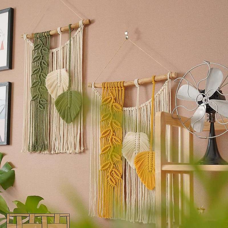 Macrame Wall Decor Boho Wall Art Nursery Wall Decor Aesthetic Home Decor Chic Decor Gallery Wall Xm