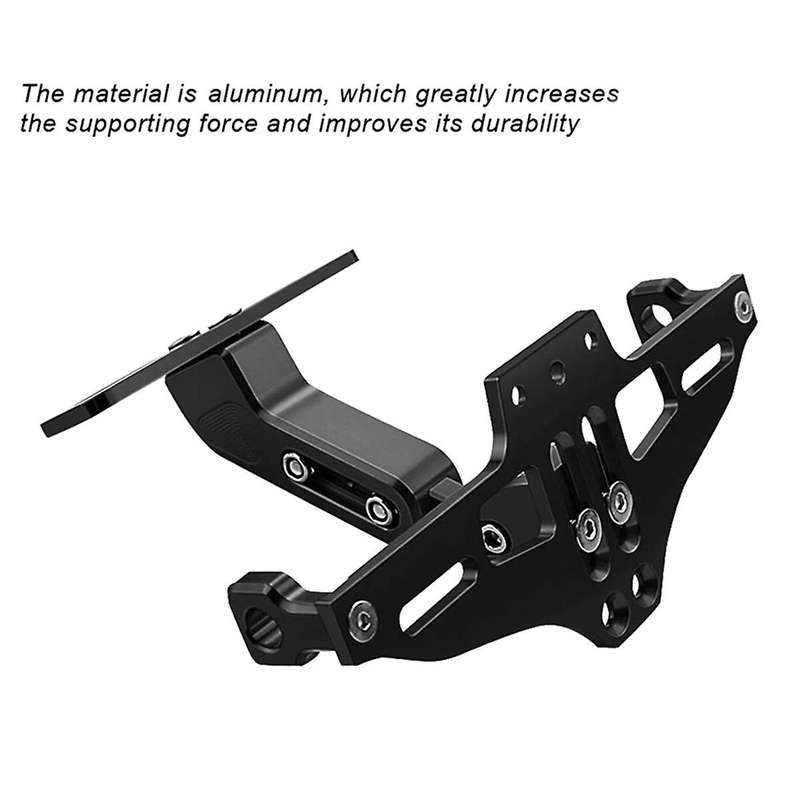Made Of High Quality Materials, The Adjustable Car Board Bracket Is Durable and Black