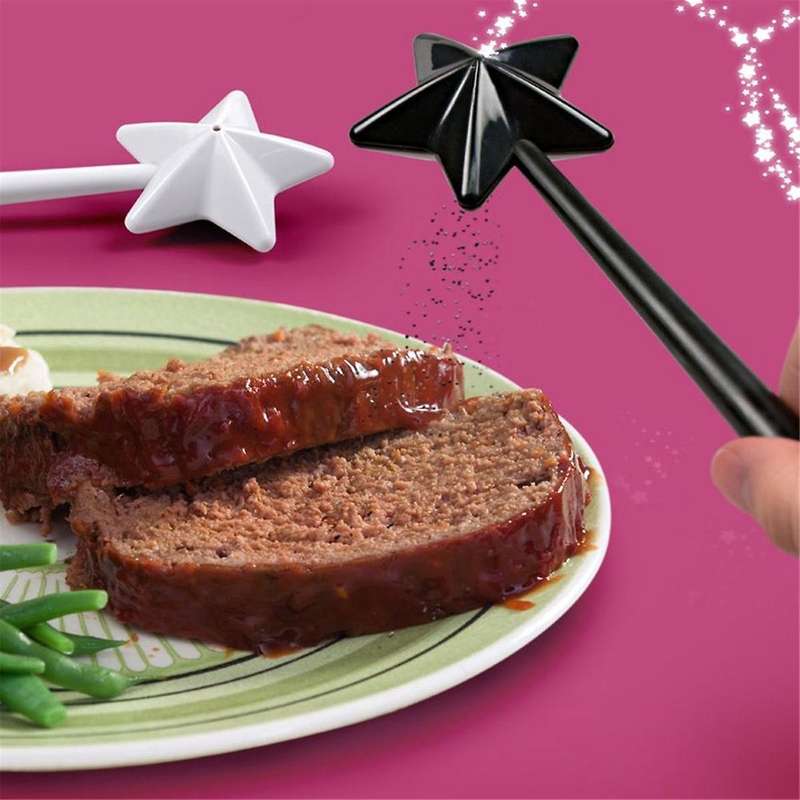 Magical Stick for Salt Pepper Paprika Kitchen Seasoning Star Stick for Household Daily Use