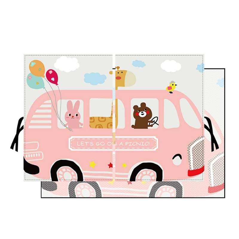 Magnetic Cartoon Car Rear Side Sunshade Window Curtain Children Sun Visor Heat Insulation Sun Blind