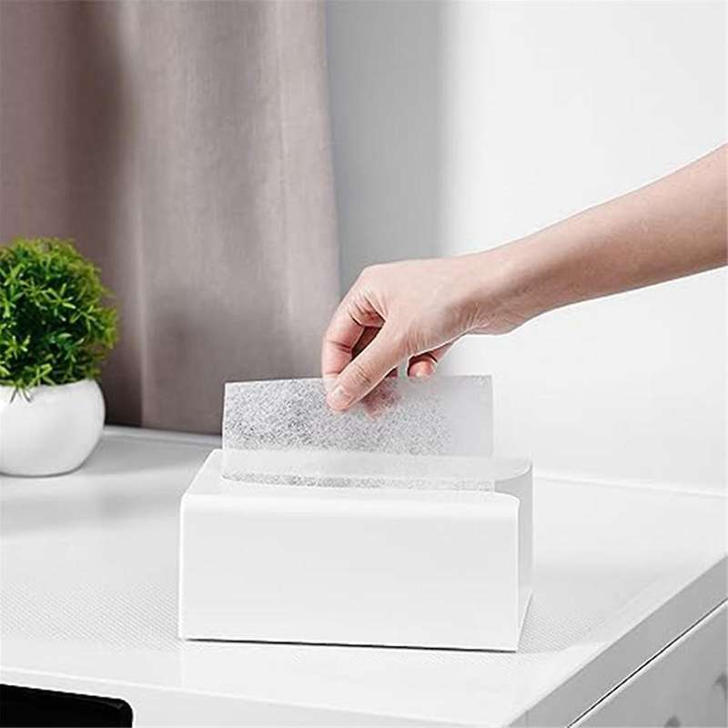 Magnetic Dryer Sheet Holder for Laundry Room, Dryer Sheet Container, Dryer Sheet Dispenser, Plastic