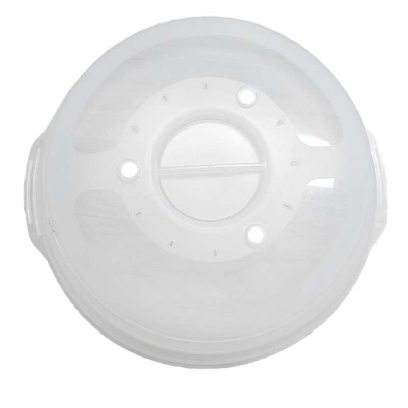 Magnetic Microwave Cover for Food, Collapsible Microwave Splatter Guard Cover Clear Microwave Food C