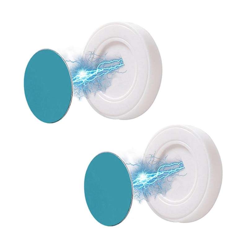 Magnetic Hooks Wall Mount Strong Magnet Holder Hook for Fridge Sticker Remote Control Storage Home