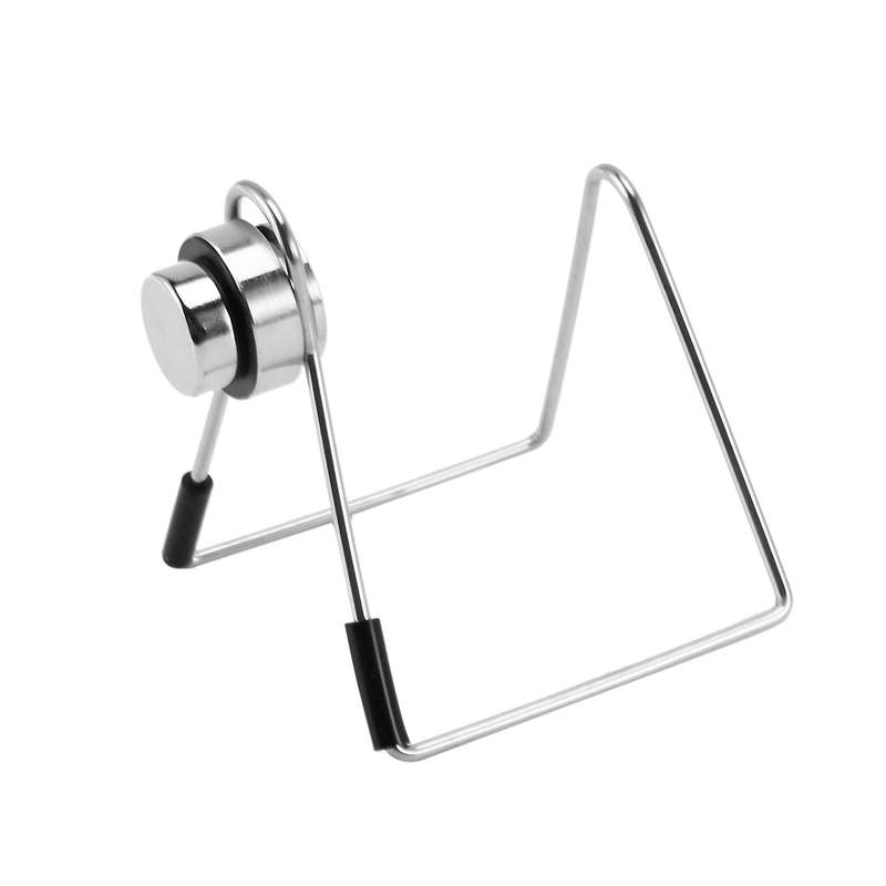 Magnetic Sponge Holder for Kitchen Sink Caddy Stainless Steel No Drilling with Adhesives Waterproof