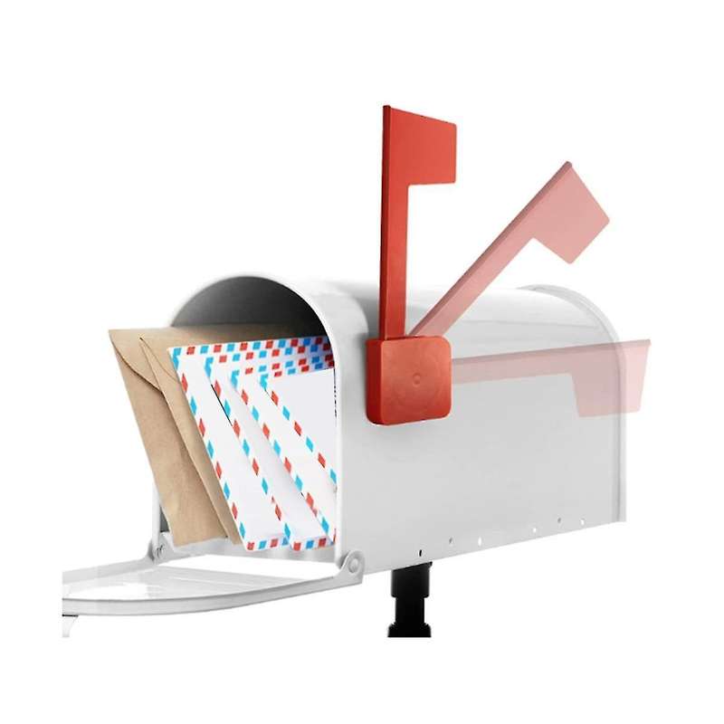 Mailbox Flag Mailbox Supplies Practical Mailbox Signal Durable Upgrade Universal Sturdy for Outdoor