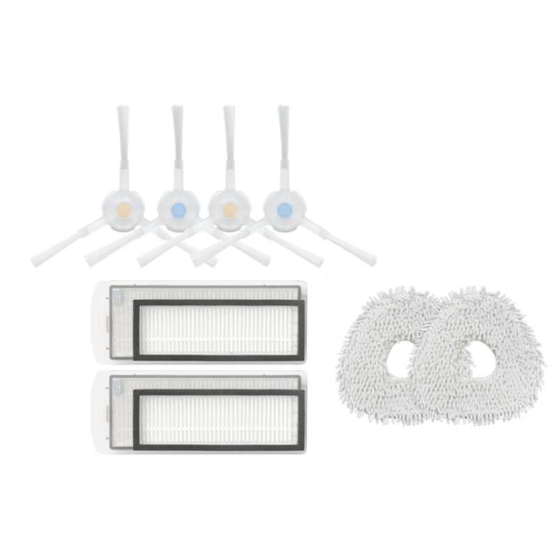 Hepa Filter Kit for Narwal T10 Side Brush Vacuum Filter Mop Cloth