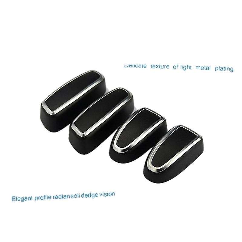 Car Seat Adjustment Button Decoration Cover Trim For-jaguar Xf