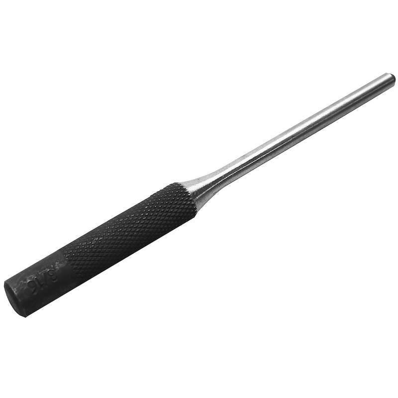 9pcs Steel Multi Size Round Head Pins Punch Set Grip Punch Tool