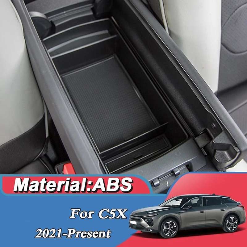 Car Central Console Armrest Storage Box Holder for Citroen C5x 2021-