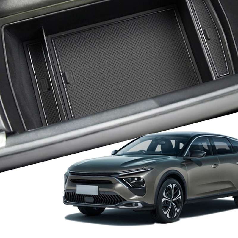 Car Central Console Armrest Storage Box Holder for Citroen C5x 2021-
