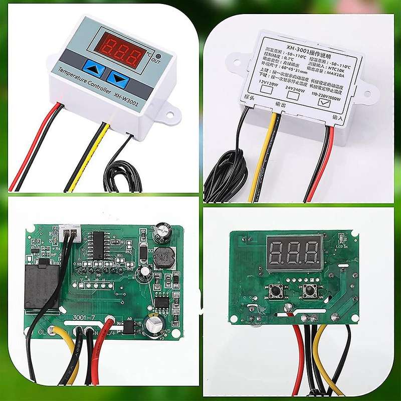 Digital Temperature Controller Xh-w3001 110-220v Module