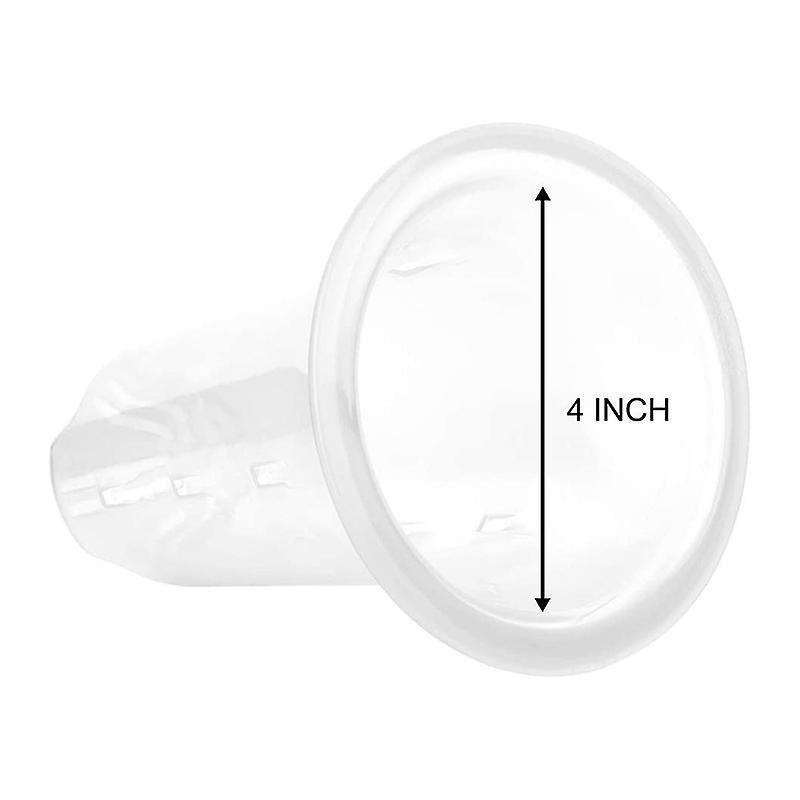 5 Inch 8pcs Plastic Orchid Pot for Home Garden Flower Shop Decoration