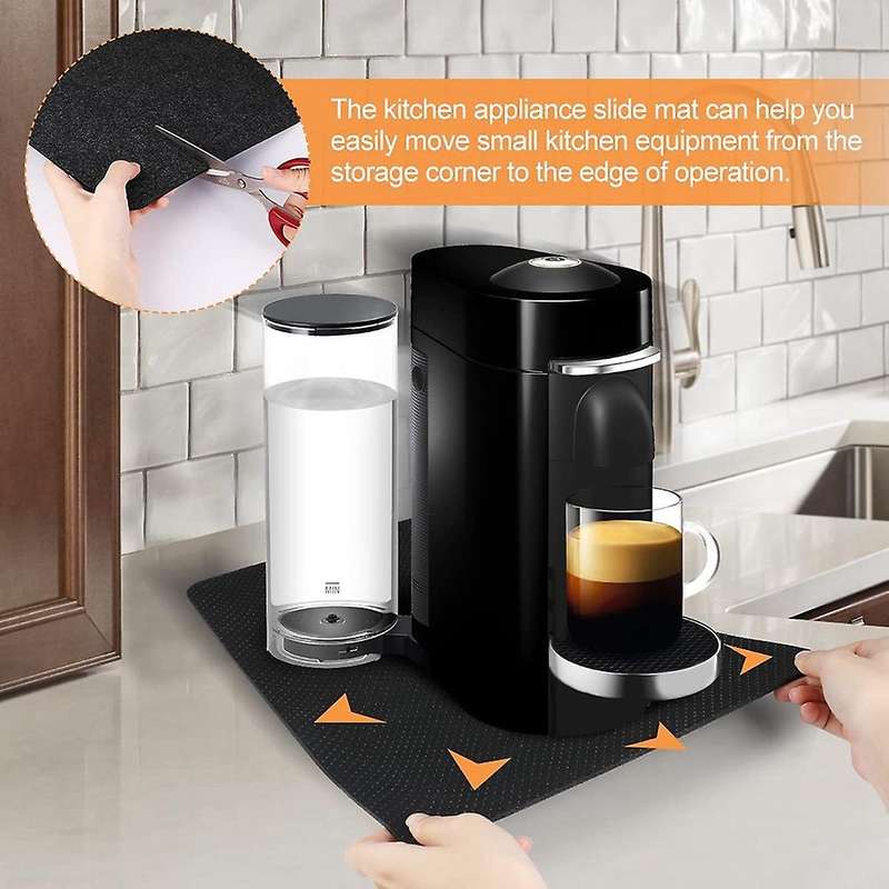 Heat Resistant Mat for Air Fryer,2 Pcs with Kitchen Appliance Sliders