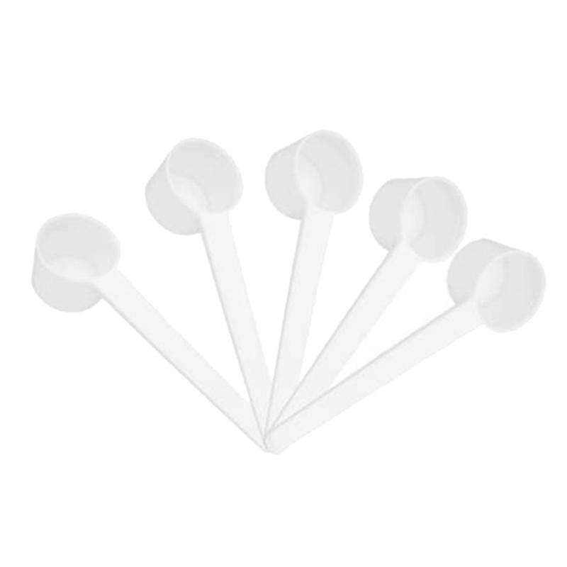 100pcs 5g Plastic Coffee Measuring Spoon, Used for Liquid Seasoning