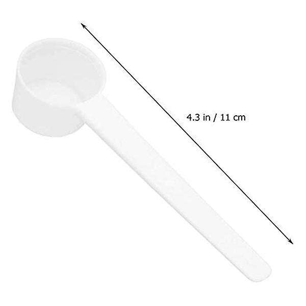 100pcs 5g Plastic Coffee Measuring Spoon, Used for Liquid Seasoning