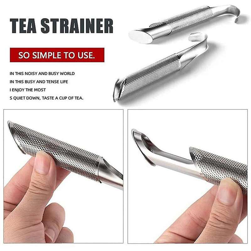 5pcs Stainless Steel Tea Strainer, Tea Diffuser Tea Infuser