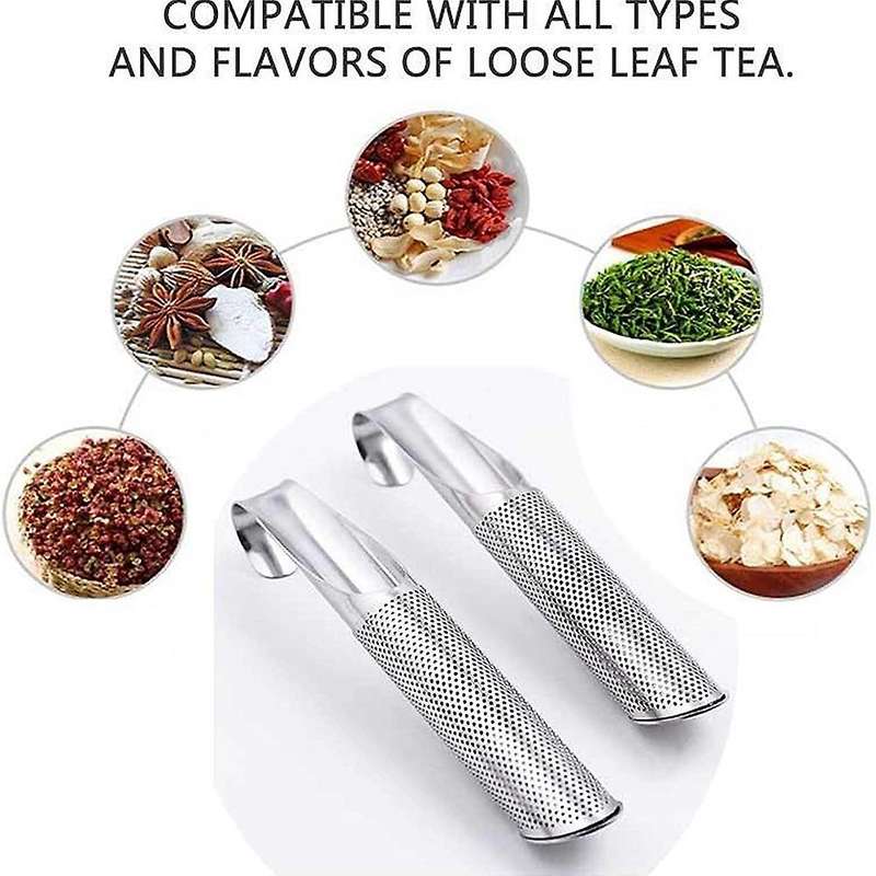 5pcs Stainless Steel Tea Strainer, Tea Diffuser Tea Infuser