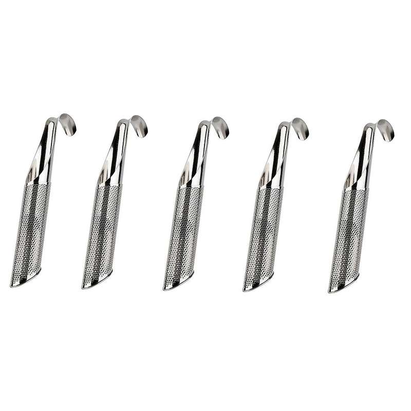5pcs Stainless Steel Tea Strainer, Tea Diffuser Tea Infuser