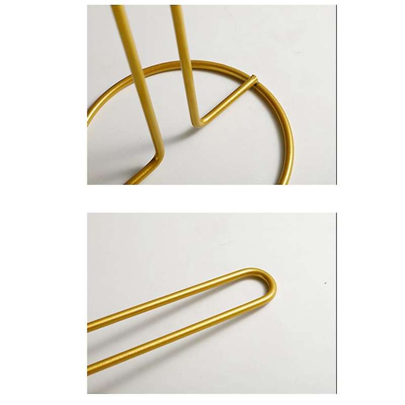 Kitchen Cling Film Storage Roll Paper Holder Kitchen Supplies(gold)