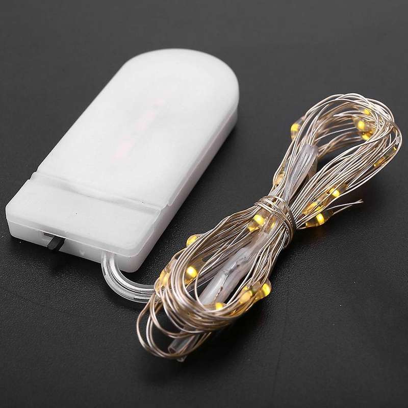 Pack Of 6 Led Starry String Lights with 20led On 1m Copper Wire