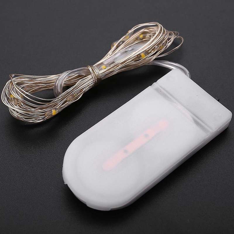 Pack Of 6 Led Starry String Lights with 20led On 1m Copper Wire