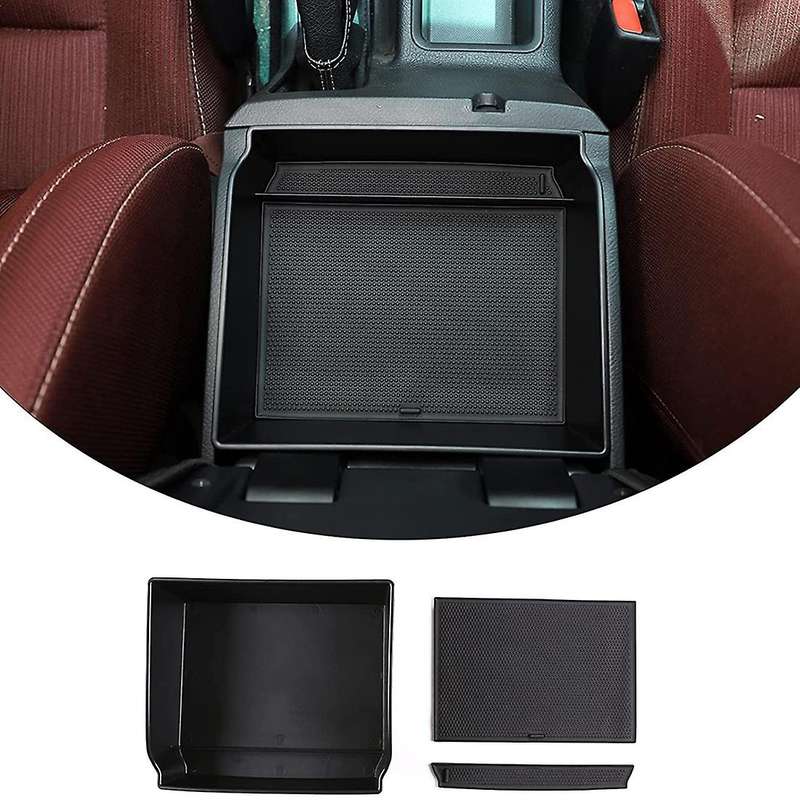 For Toyota Hilux 15-21 Center Console Organizer Armrest Storage Box