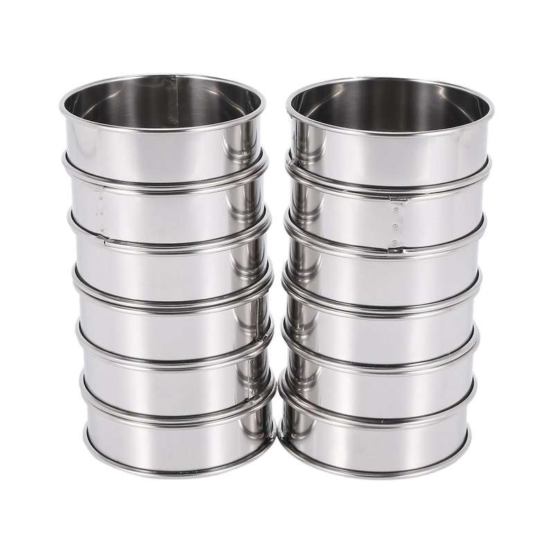 Tart Rings Stainless Steel Round Muffin Rings Crumpet Rings Molds