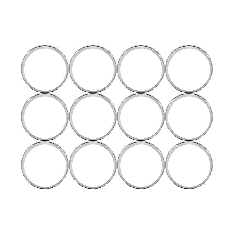 Tart Rings Stainless Steel Round Muffin Rings Crumpet Rings Molds