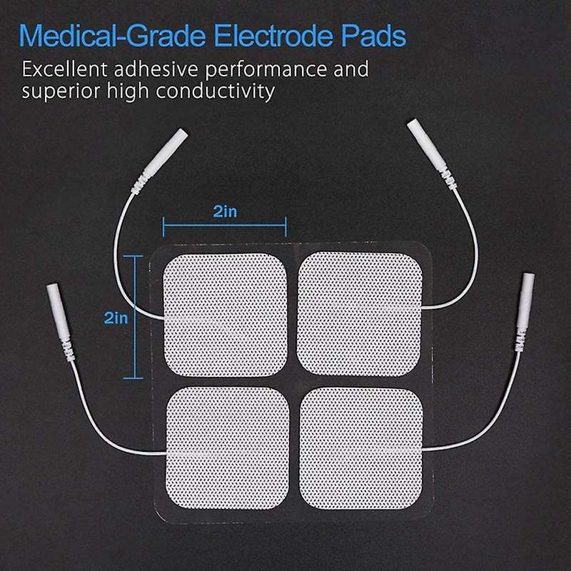 Tens Unit Pads, 2x2 Electrodes for Ems Muscle Stimulator