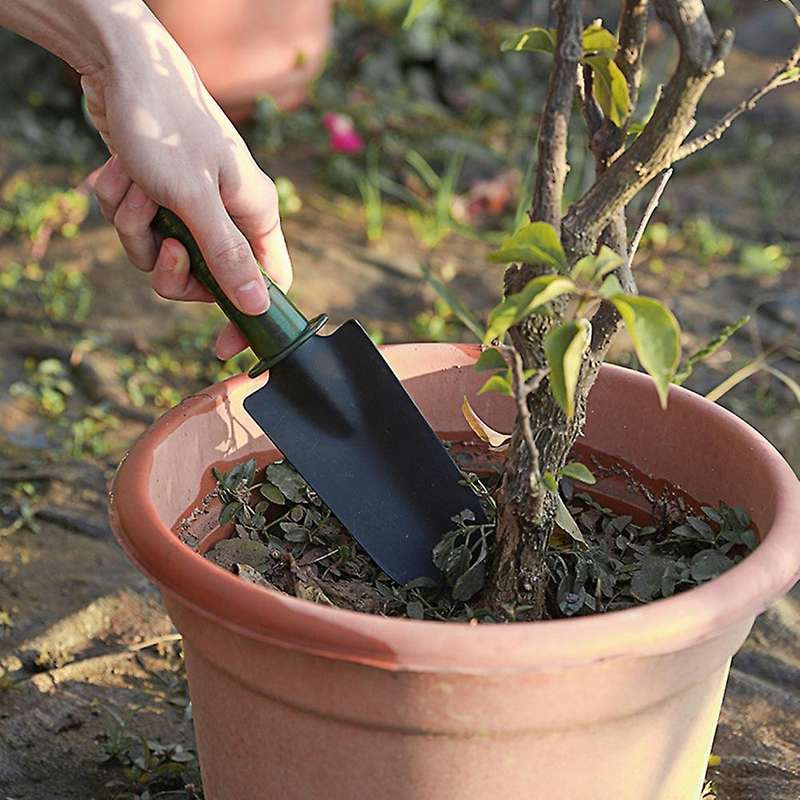 4pcs Flower Planting Soil Shovel Rake Fork Cultivator Trowel Kit