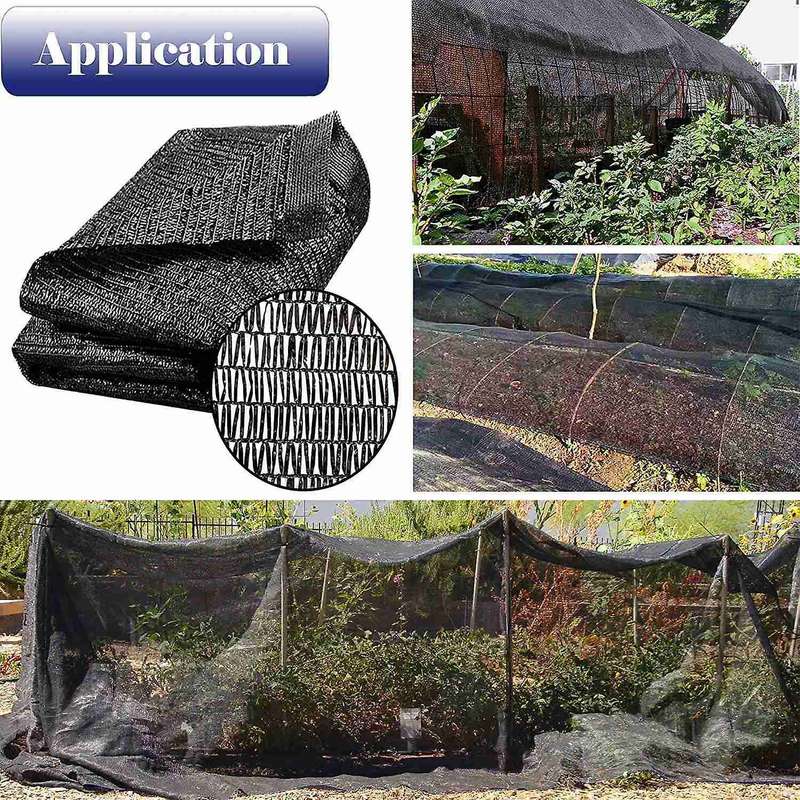 50% Sun Shade Net Mesh for Plants In Greenhouse 10ft X 10ft