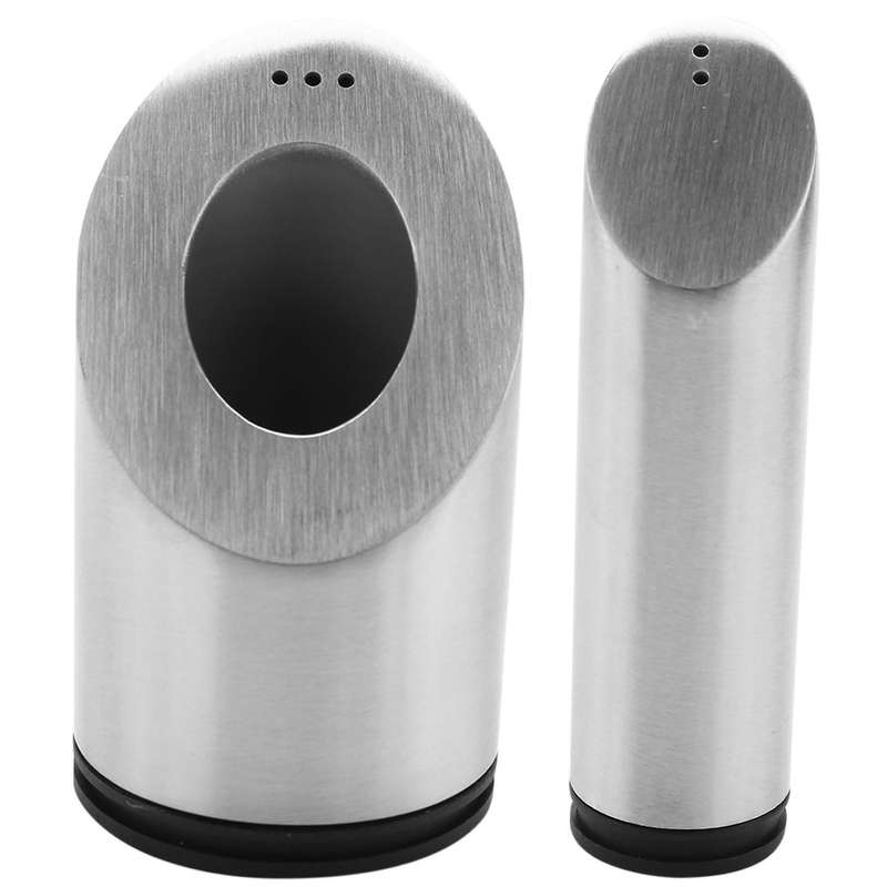 1pcs Stainless Steel Salt and Pepper Shakers Set Kitchen Cruet Tool