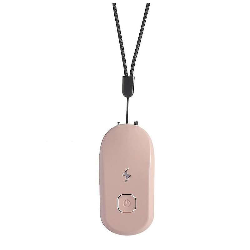 Air Purifier Ionizer Necklace Negative Ion Air Purify Personal Pink