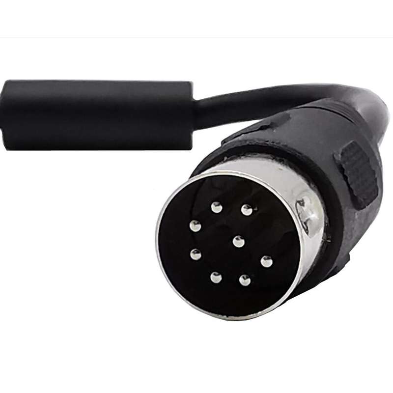 8 Pin Din Male to Male Audio Cable Adapter for Surveillance 5m